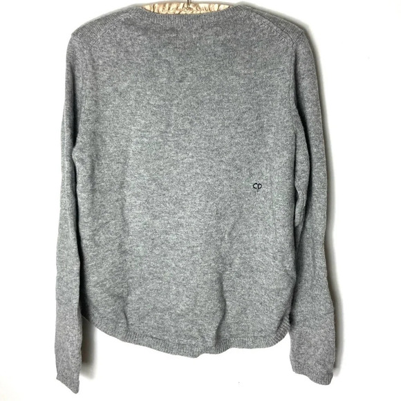 Chinti & Parker Cashmere/Wool Embroidered LOVE‎ Sweater Medium - Picture 7 of 8